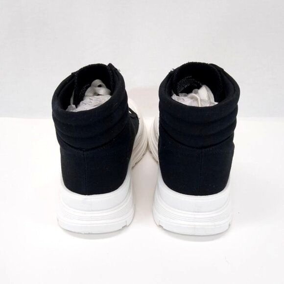 Arizona AZ Deva Flat Heel Booties 10M Platform High-Top Lace-Up Sneakers Sporty - Picture 7 of 10